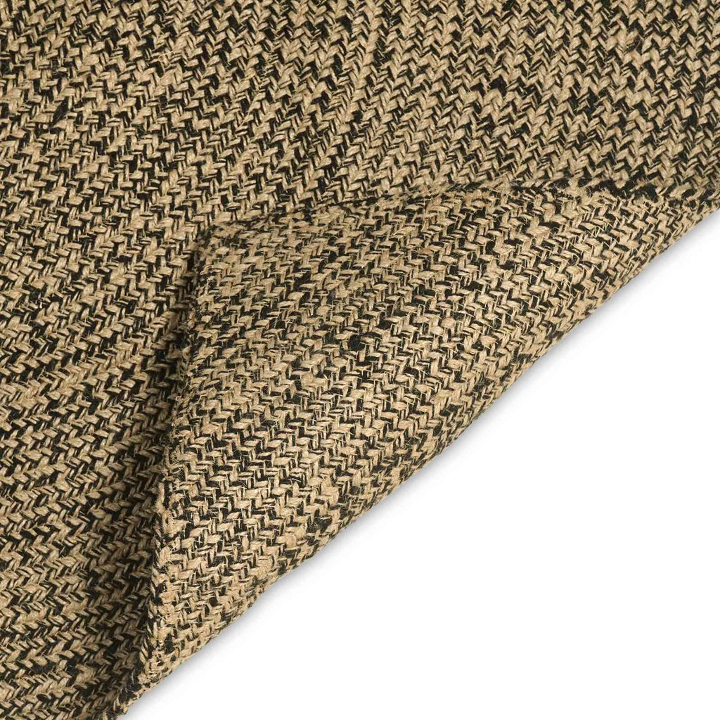 Tappeti per area Naturale e Nero 60 x 200 cm Juta