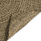 Tappeti per area Naturale e Nero 60 x 400 cm Juta