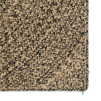 Tappeti per area Naturale e Nero 80 x 200 cm Juta