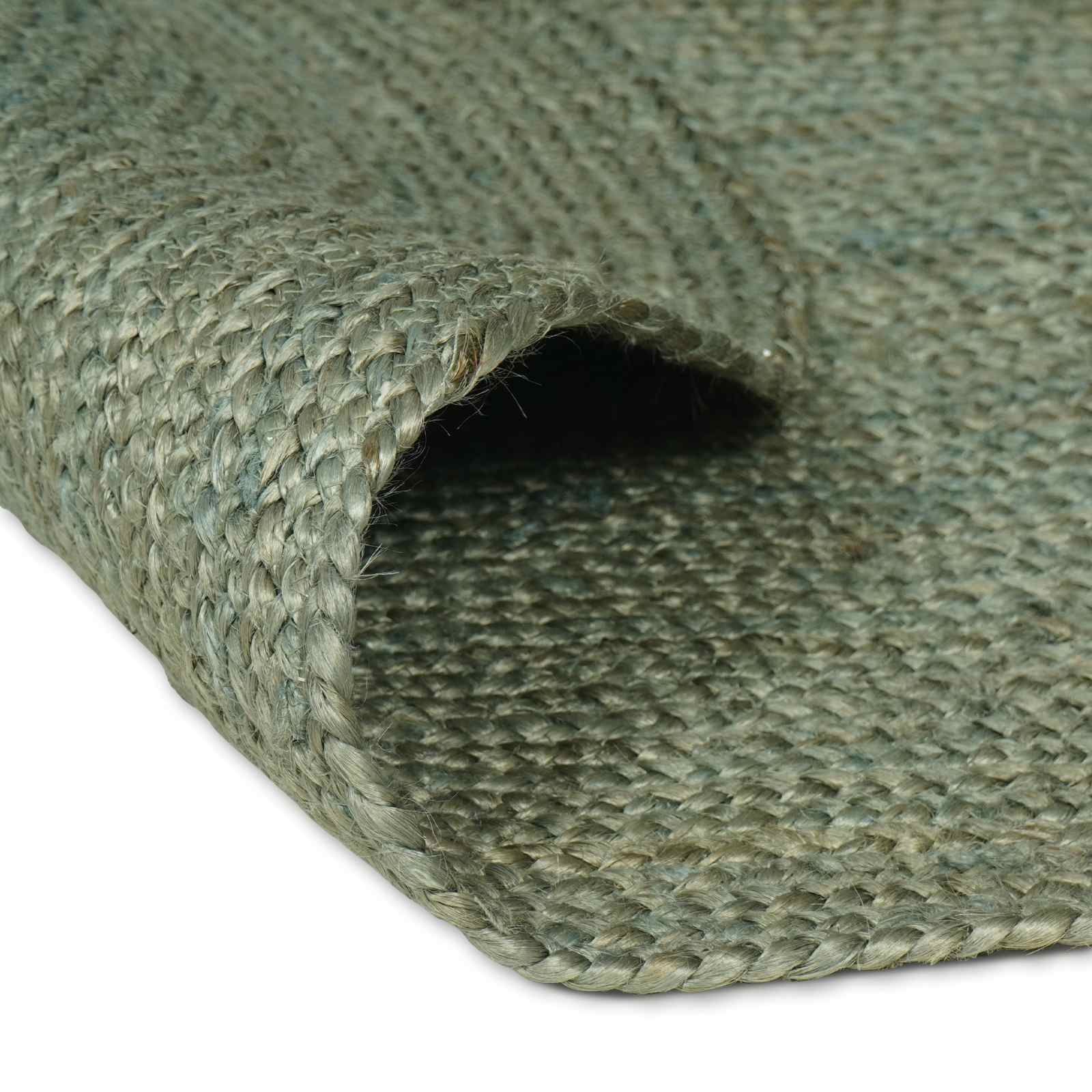 Tappeti per area Verde Oliva 205 x 305 cm Juta