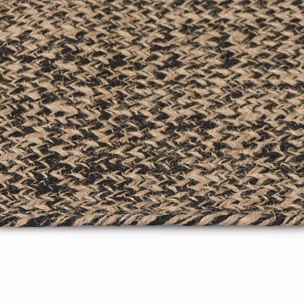 Tappeti per area Nero 152 x 245 cm Juta