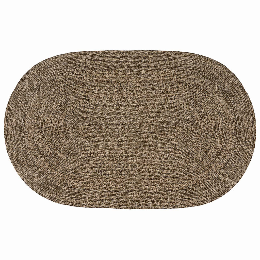 Tappeti per area Nero 152 x 245 cm Juta