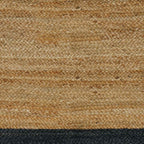 Tappeti per area Grigio Scuro 100 x 200 cm Juta