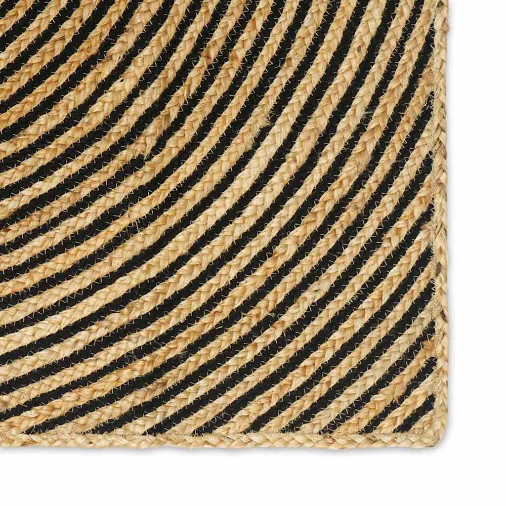Tappeti per area Nero 60 x 400 cm Juta