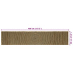 Tappeti per area Nero 60 x 400 cm Juta
