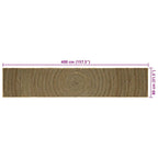 Tappeti per area Nero 80 x 400 cm Juta
