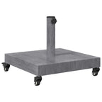 Base per ombrellone Aspetto Legno Grigio Scuro