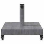 Base per ombrellone Aspetto Legno Grigio Scuro