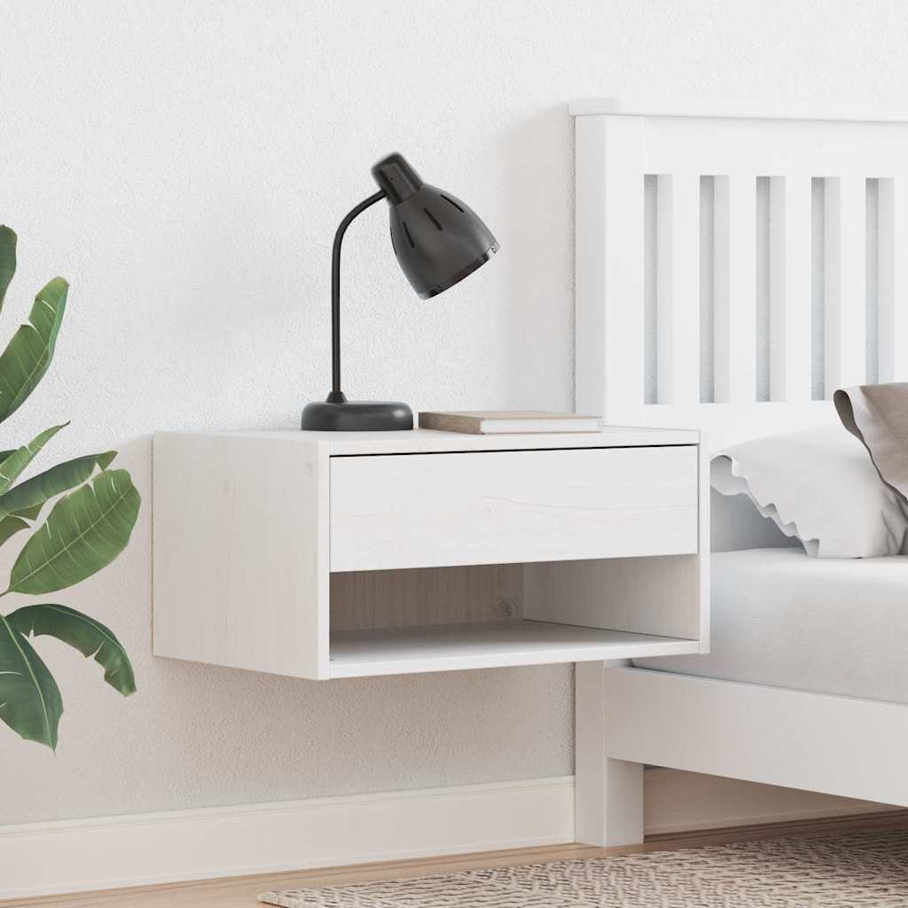 Comodino con cassetto Marrone cerato 50 x 32,5 x 24 cm