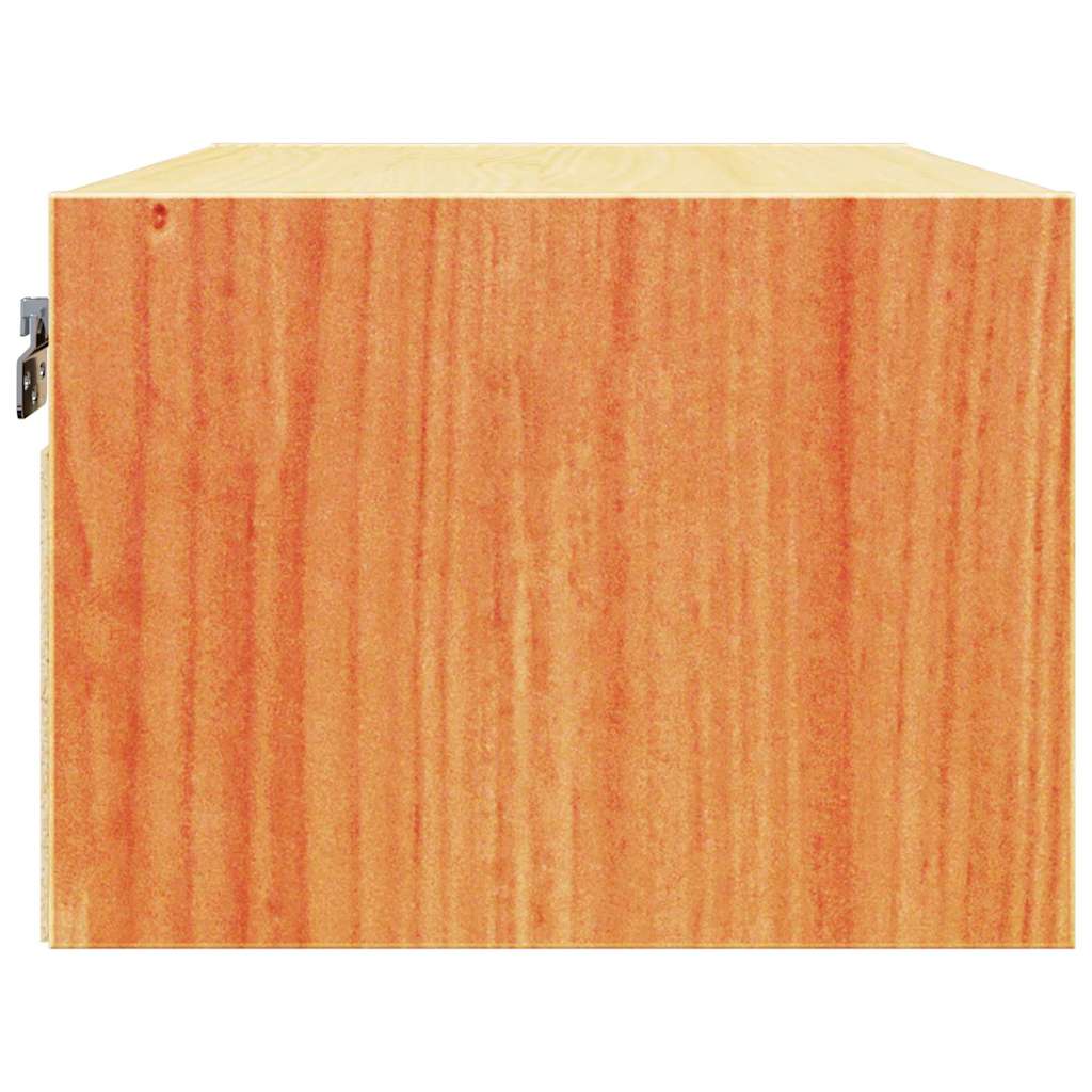 Comodino con cassetto Marrone cerato 50 x 32,5 x 24 cm
