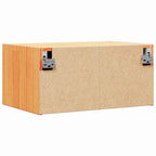 Comodino con cassetto 2 pcs Marrone cerato 50 x 32,5 x 24 cm
