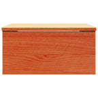 Comodino con cassetto Marrone cerato 37 x 35 x 18,5 cm