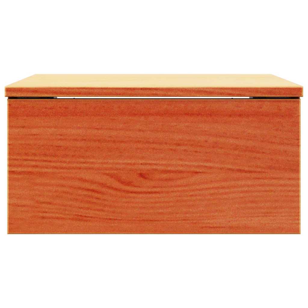 Comodino con cassetto Marrone cerato 37 x 35 x 18,5 cm