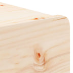 Comodino 2 pcs Marrone 44 x 32,5 x 40 cm Legno di pino massello