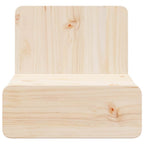 Comodino 2 pcs Marrone 44 x 32,5 x 40 cm Legno di pino massello