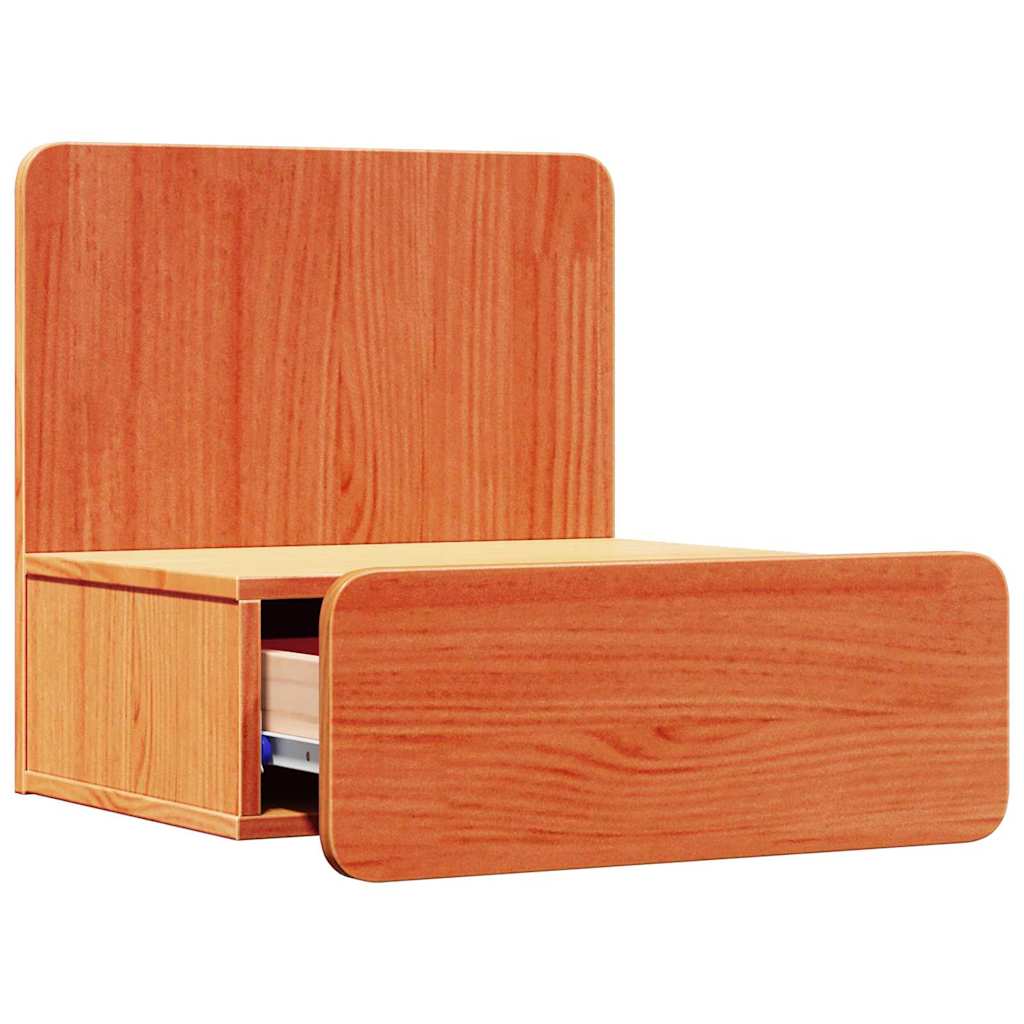 Comodino con cassetto Marrone cerato 44 x 32,5 x 40 cm