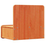 Comodino con cassetto Marrone cerato 44 x 32,5 x 40 cm