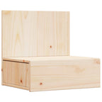 Comodino Marrone 42 x 32,5 x 40 cm Legno di pino massello
