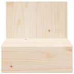 Comodino Marrone 42 x 32,5 x 40 cm Legno di pino massello