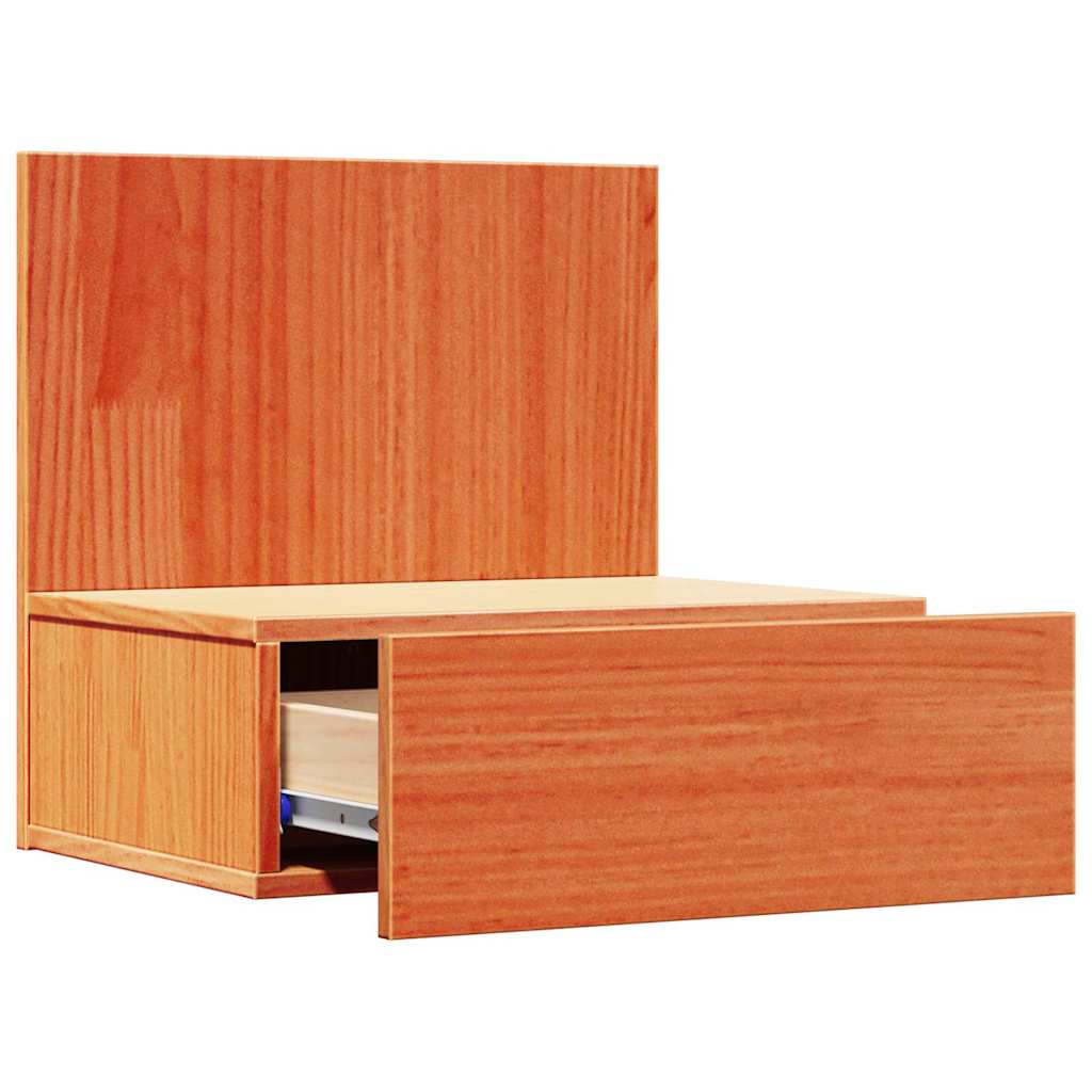 Comodino con cassetto 2 pcs Marrone cerato 42 x 32,5 x 40 cm