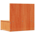 Comodino con cassetto 2 pcs Marrone cerato 42 x 32,5 x 40 cm