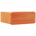 Comodino con cassetto 2 pcs Marrone cerato 39 x 34 x 16,5 cm
