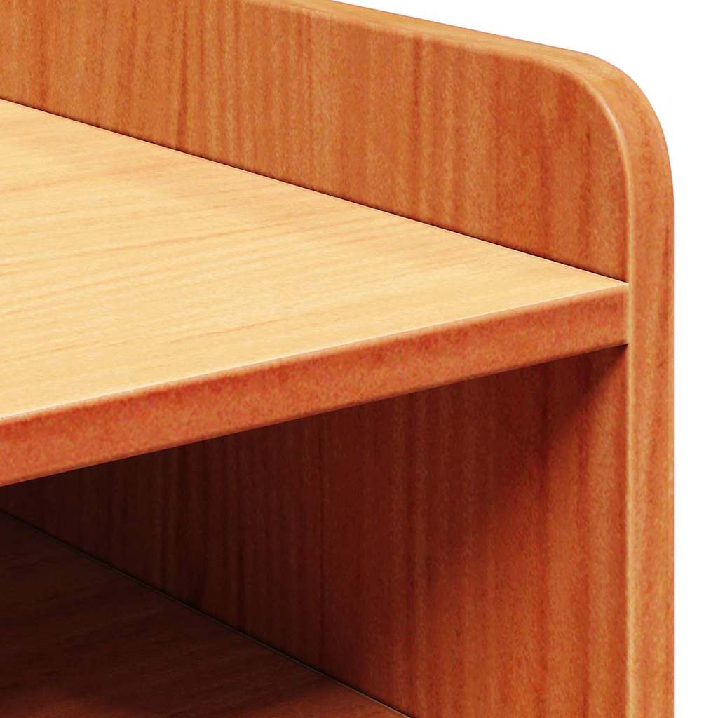 Comodino con cassetto Marrone cerato 38 x 36 x 29,5 cm