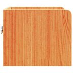Comodino con cassetto Marrone cerato 38 x 36 x 29,5 cm