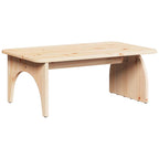 Tavolino da salotto Naturale 80 x 50 x 31 cm