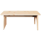 Tavolino da salotto Naturale 80 x 50 x 31 cm