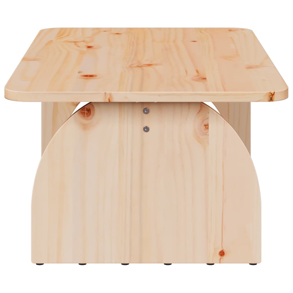Tavolino da salotto Naturale 80 x 50 x 31 cm