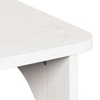 Tavolino da salotto Bianco 80 x 50 x 31 cm