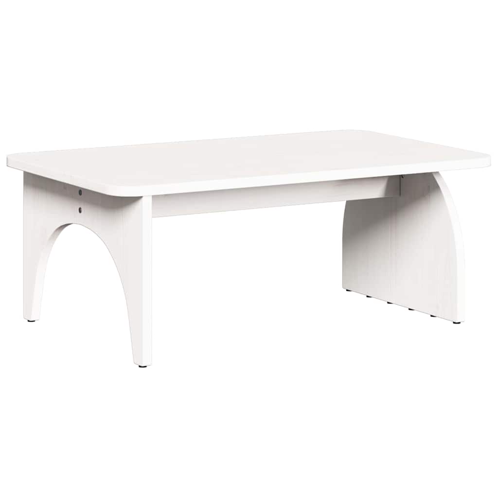 Tavolino da salotto Bianco 80 x 50 x 31 cm