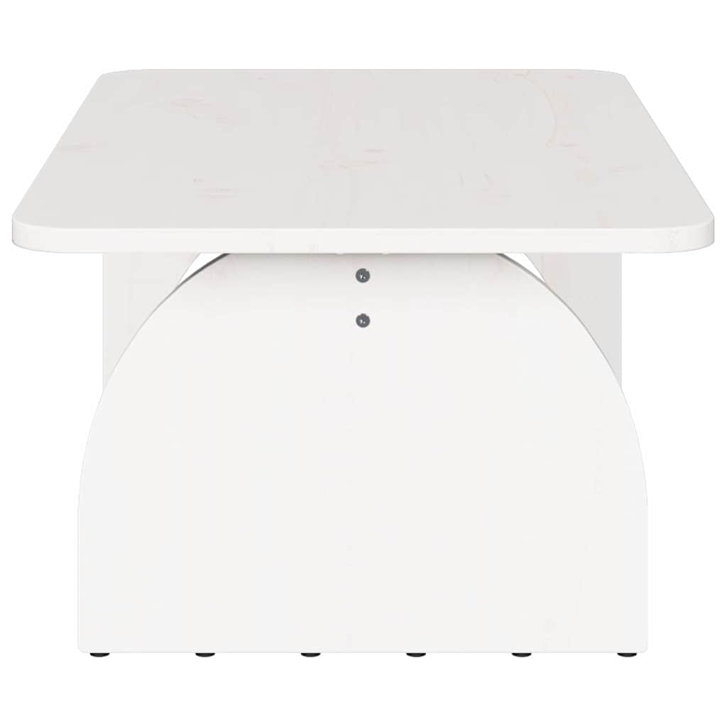 Tavolino da salotto Bianco 80 x 50 x 31 cm