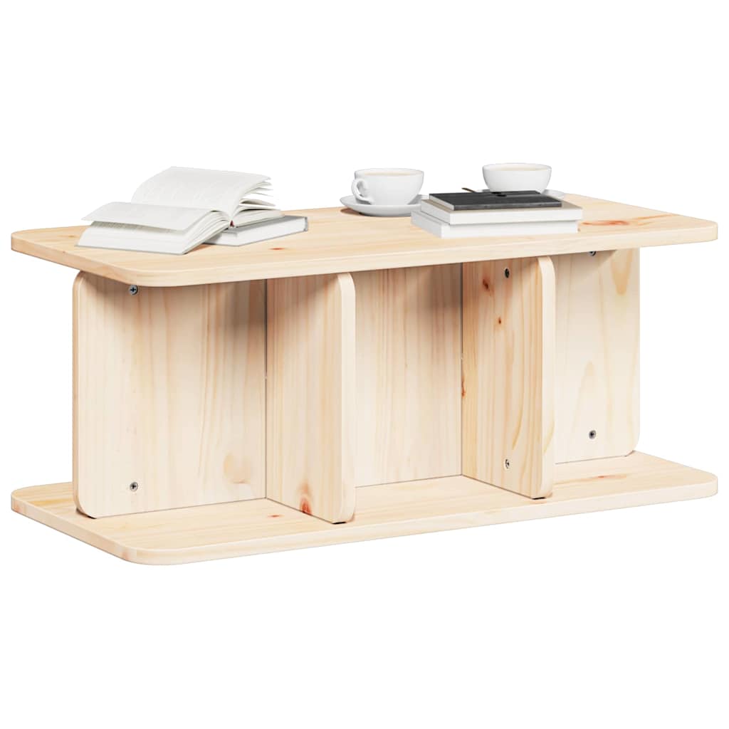 Tavolino da salotto Naturale 80 x 39,5 x 33,5 cm