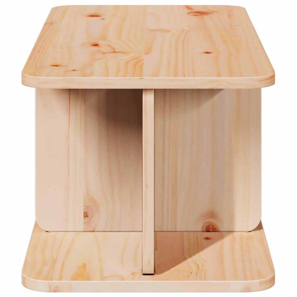 Tavolino da salotto Naturale 80 x 39,5 x 33,5 cm