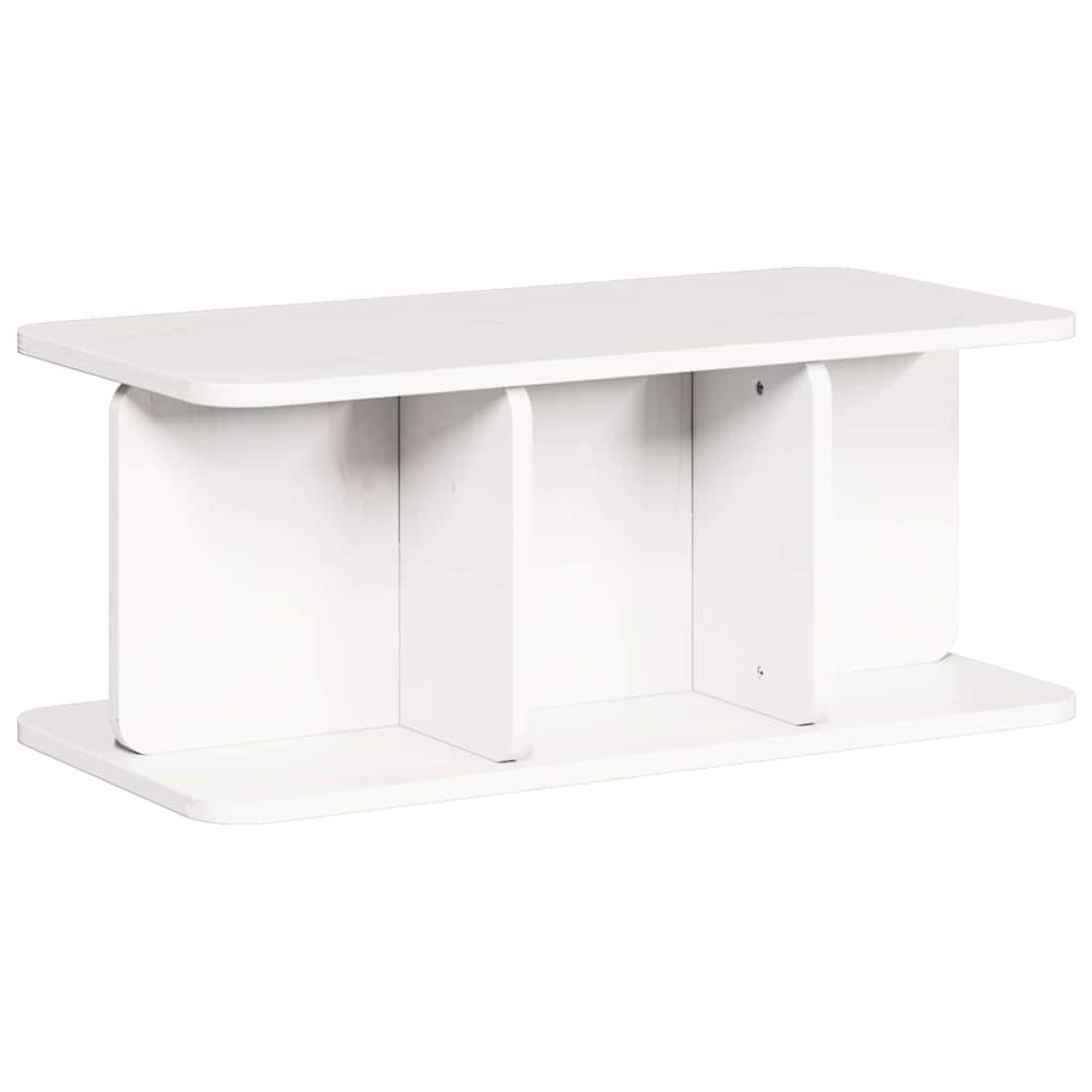 Tavolino da salotto Bianco 80 x 39,5 x 33,5 cm