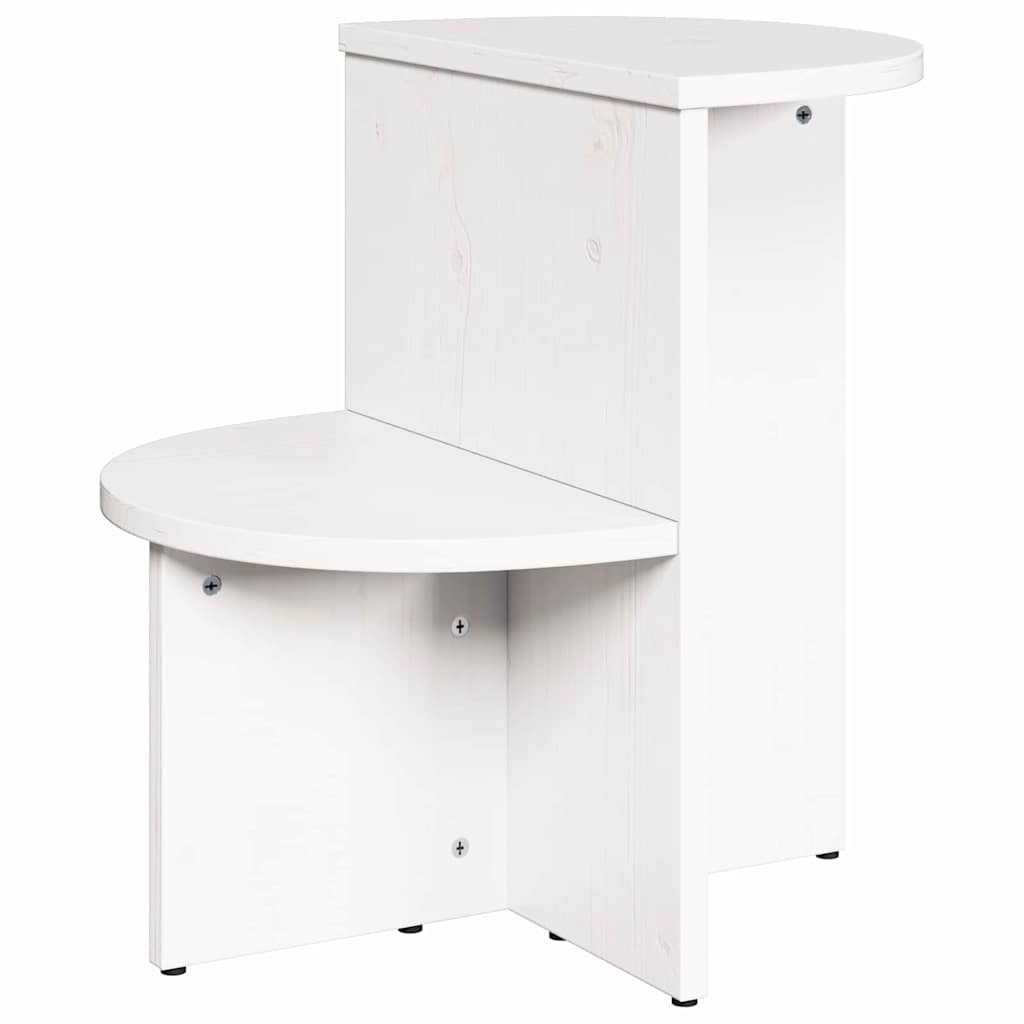 Tavolino da salotto Bianco 50 x 40 x 50 cm