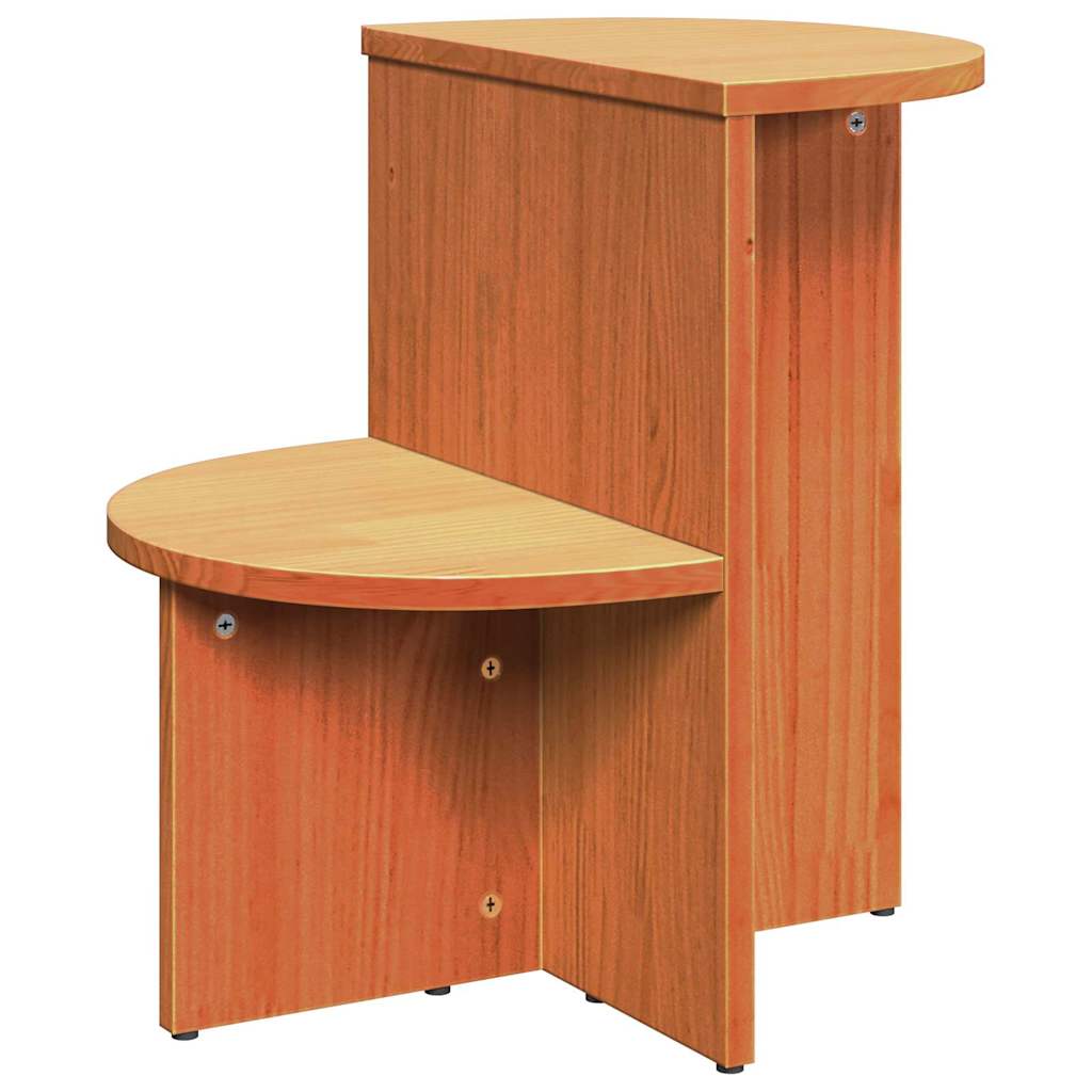 Tavolino da salotto Marrone cerato 50 x 40 x 50 cm