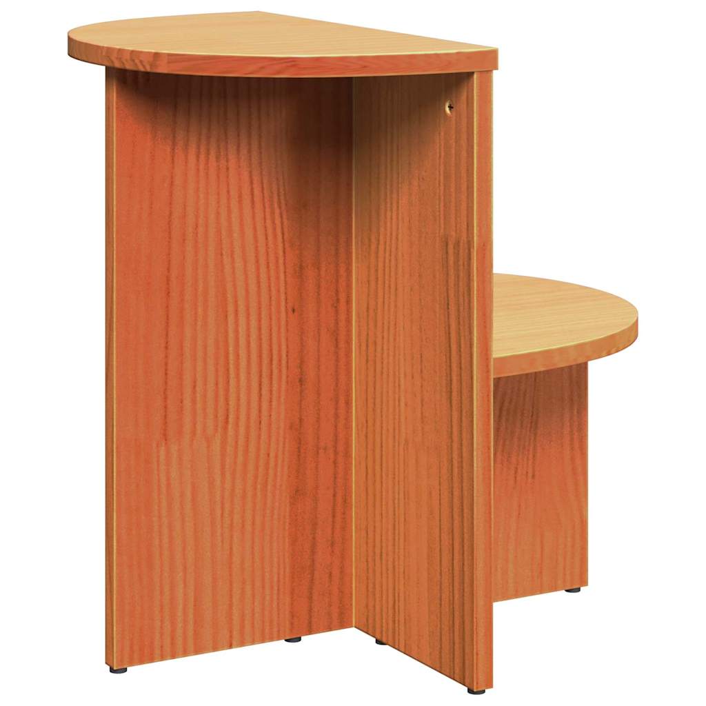 Tavolino da salotto Marrone cerato 50 x 40 x 50 cm