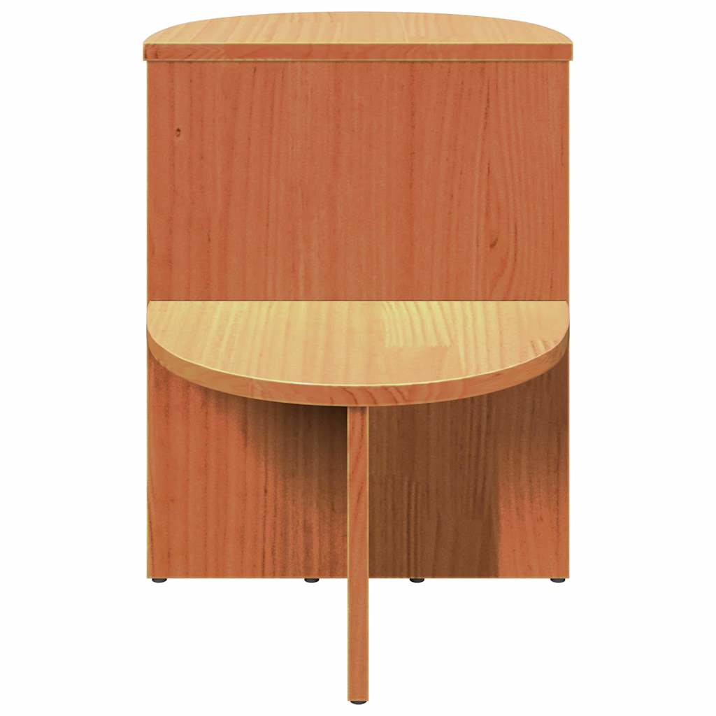 Tavolino da salotto Marrone cerato 50 x 40 x 50 cm