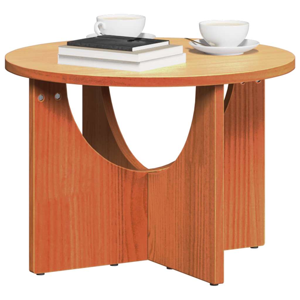 Tavolino da salotto Marrone cerato 50 x 50 x 35 cm