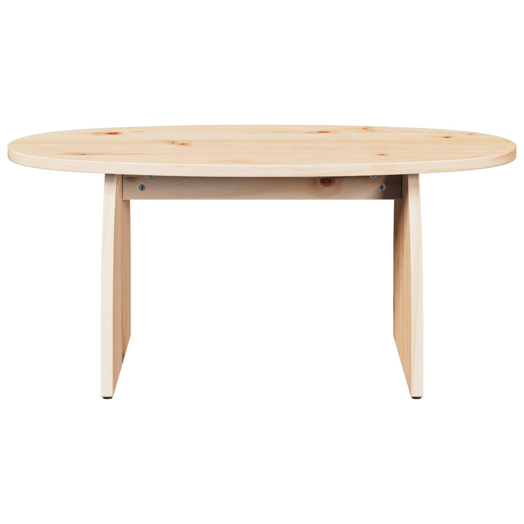 Tavolino da salotto Marrone 80 x 40 x 35 cm Pino massello