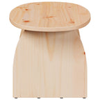 Tavolino da salotto Marrone 80 x 40 x 35 cm Pino massello