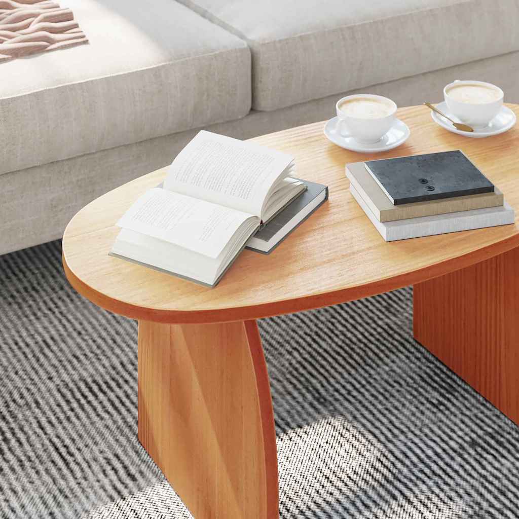 Tavolino da salotto Marrone cerato 80 x 40 x 35 cm
