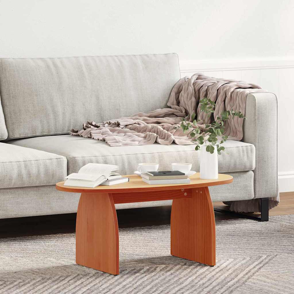 Tavolino da salotto Marrone cerato 80 x 40 x 35 cm