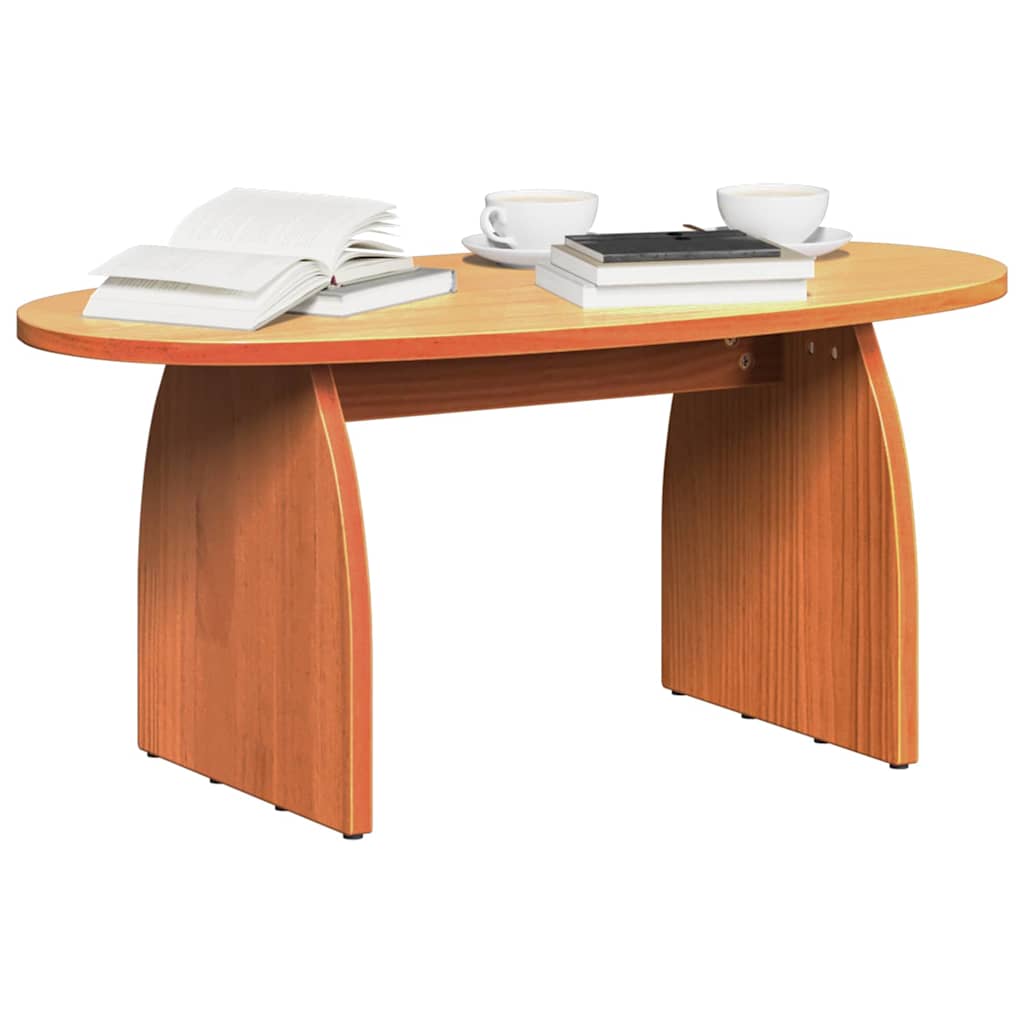 Tavolino da salotto Marrone cerato 80 x 40 x 35 cm