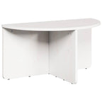Tavolino da salotto 2 pcs Bianco Legno di pino massello