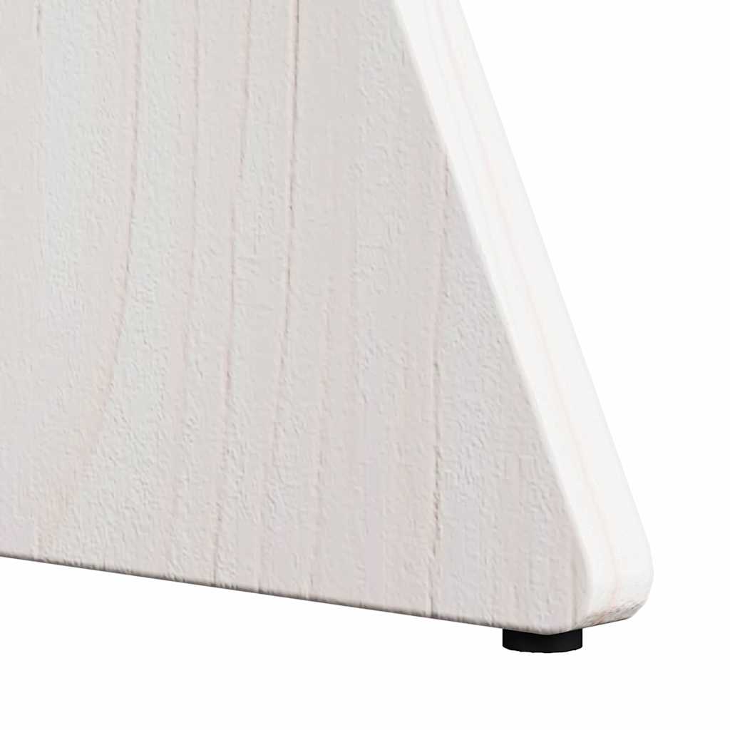 Tavolino da salotto 3 pcs Bianco
