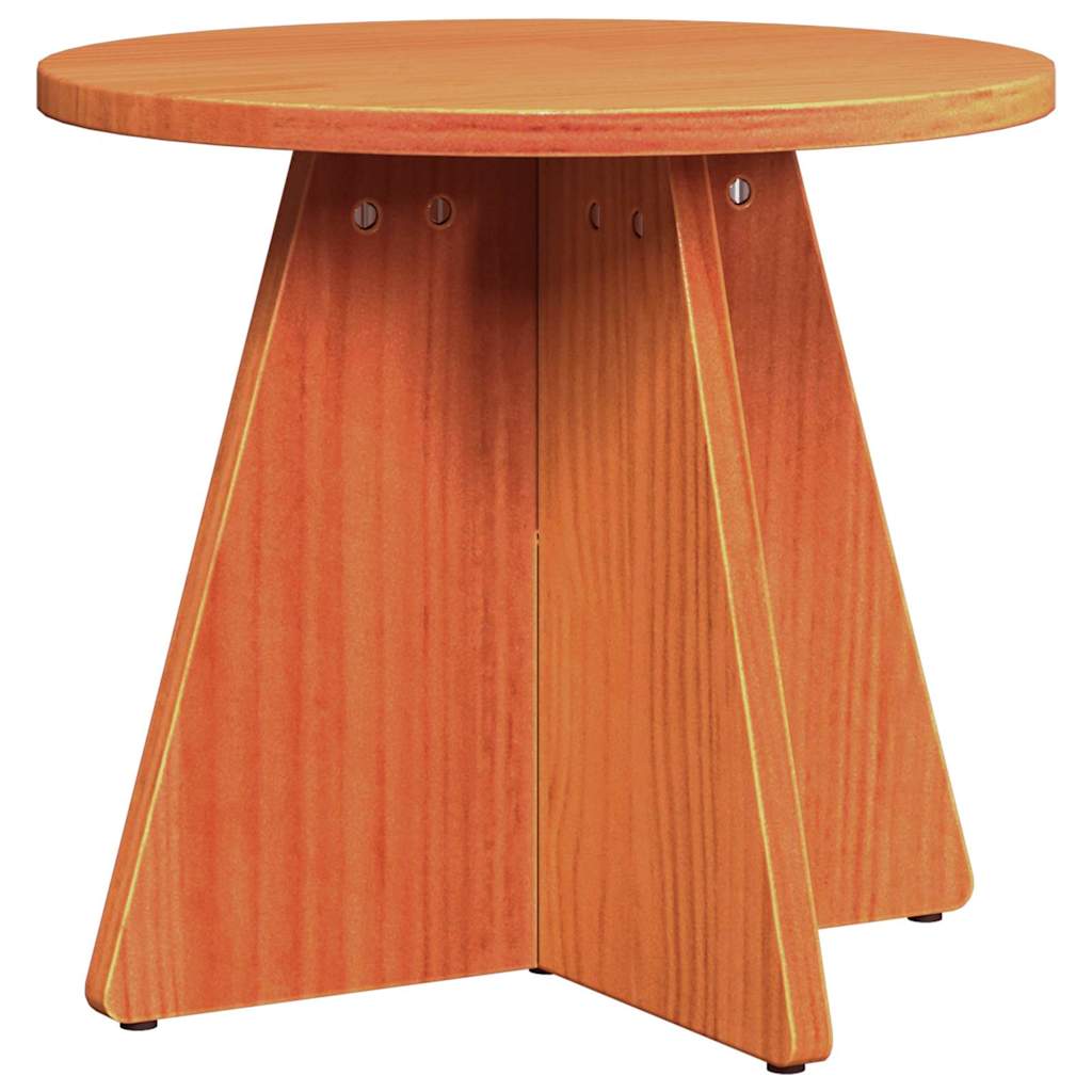 Tavolino da salotto 3 pcs Marrone cerato